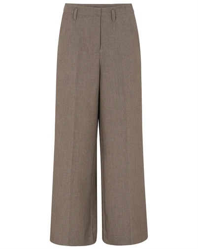 Soft Rebels - SRAubree Bukser - Silver Mink Melange
